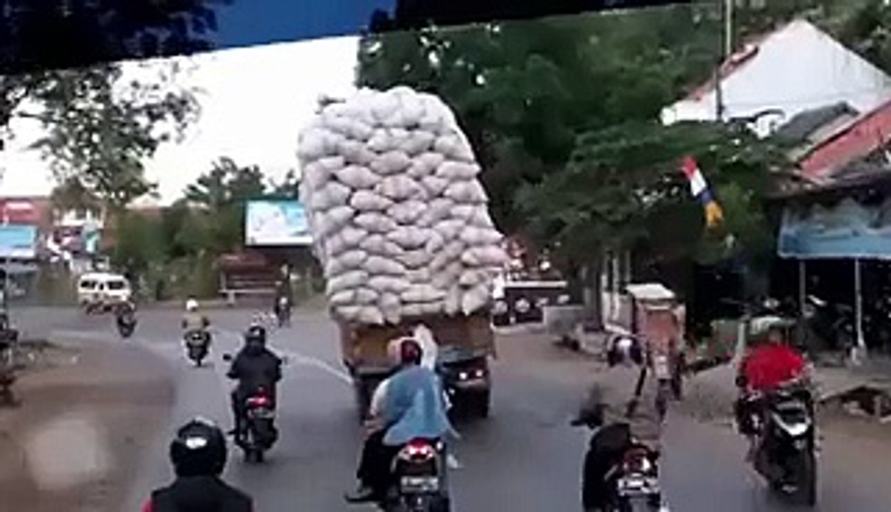 Overloaded Truck
