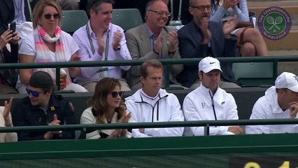 11. 2015 Day 9 Highlights, Gilles Simon vs Roger Federer quarter-final
