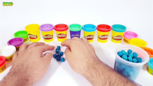 Play Doh Numbers | Learn Count Numbers 1 to 10 With PlayDough Dippin Dots