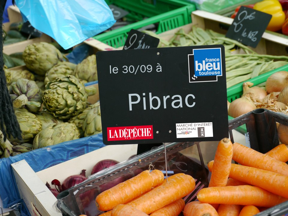 La tournée des marchés France Bleu Toulouse à Pibrac