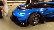 La Bugatti Vision Gran Turismo depuis les coulisses de Francfort