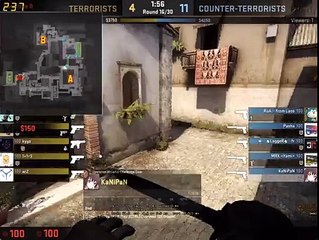 Amazing ace with USP-s in counter strkie global offensive - highlight csgo