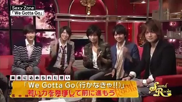 中居正広 リリー・フランキー Sexy Zone ♪「We Gotta Go」