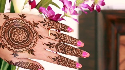 Best Bridal Henna Design 2015  Step By Step Description Of The Design(Special Tutorial)