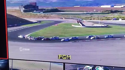 GT Tour Navarra 2015 Jules Gounon & Joffrey De Narda CRASH HD & Slow motion!