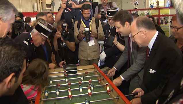 Le ministre de l'Intérieur au congrès national des sapeurs-pompiers - Agen 2015