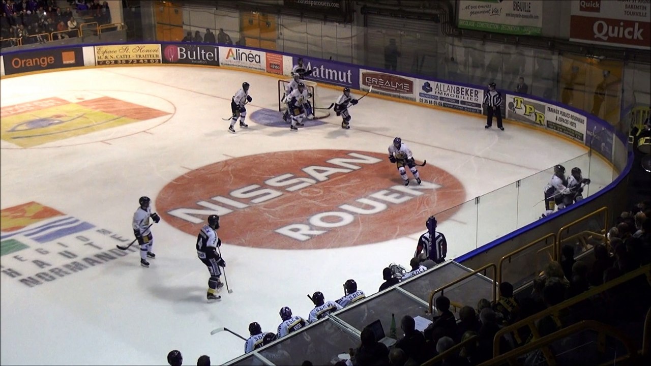 Rouen - Chamonix, les buts