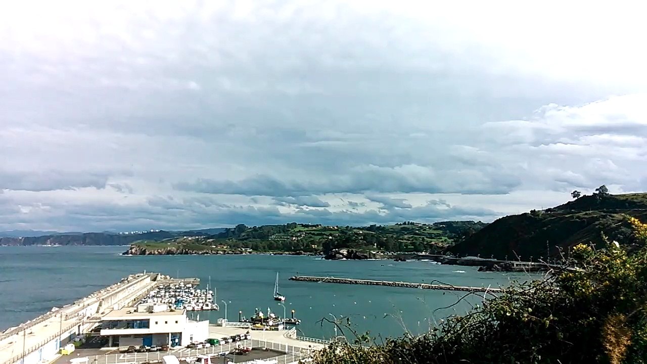 Paisaje Candás, Asturias, 17 agosto