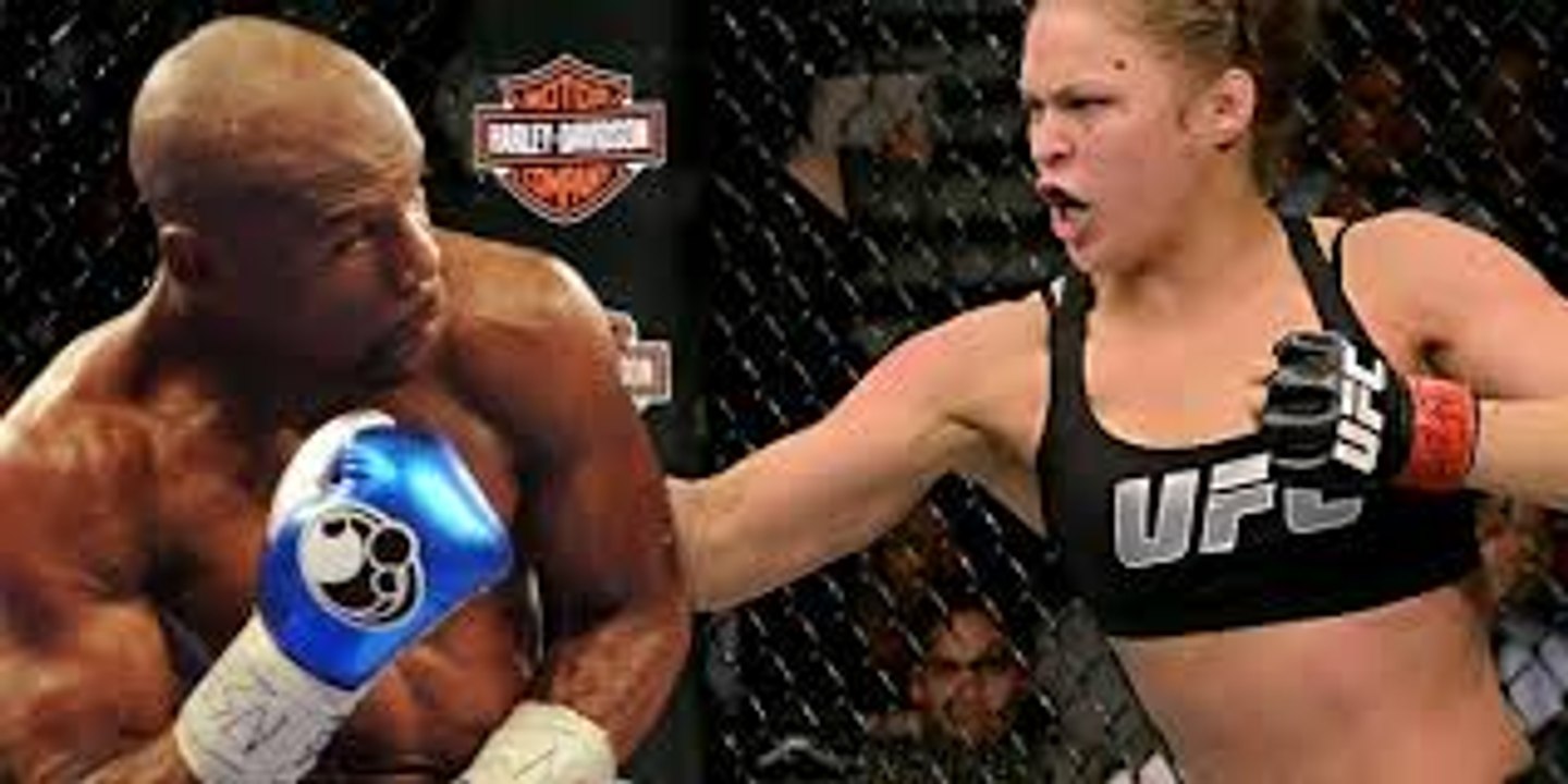 RONDA ROUSEY VS FLOYD MAYWEATHER STREET FIGHTER IV