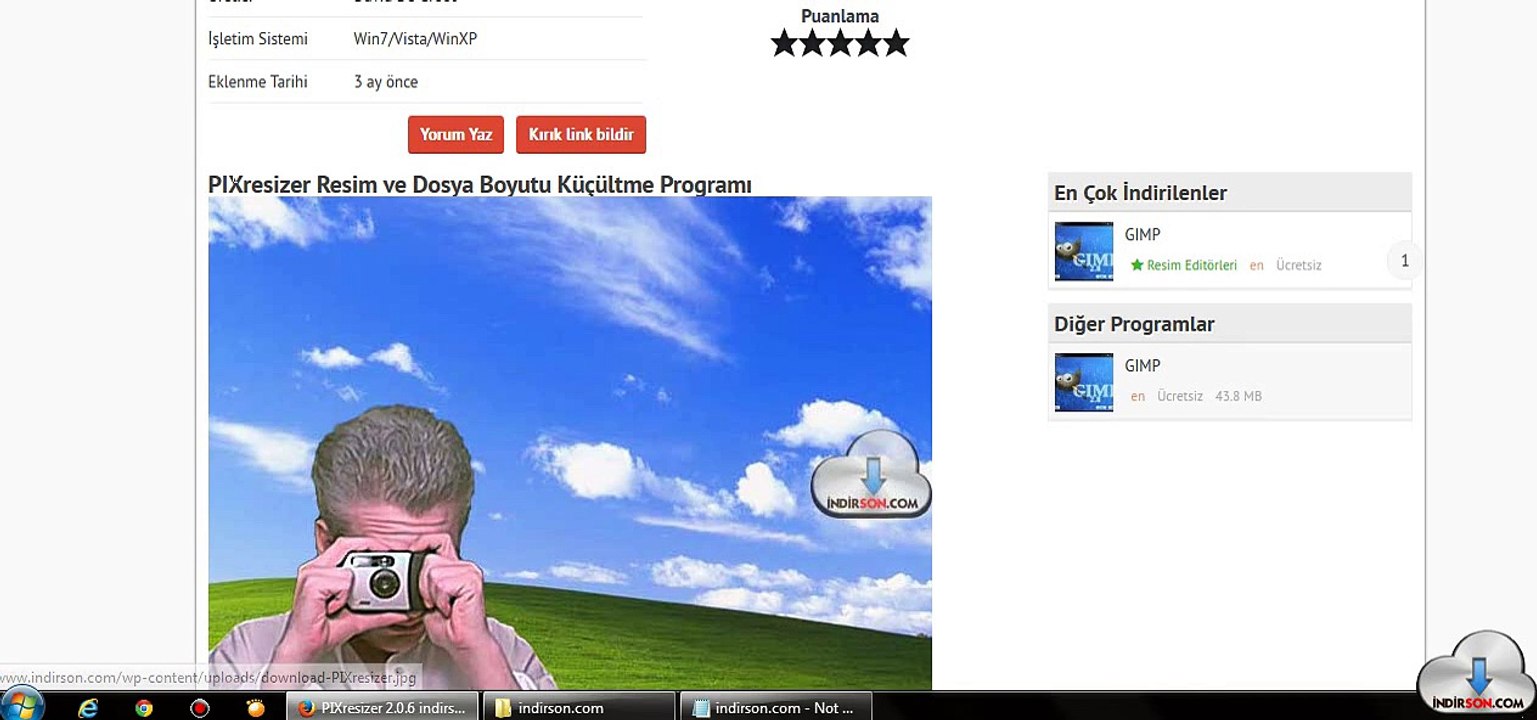 PIXresizer programı nedir ne işe yarar