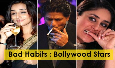 Bad habits of bollywood Stars