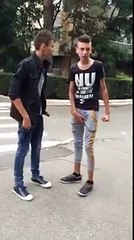 Skinny Bully Tries To Intimidate Kid, Does Not Expect What Happens Next