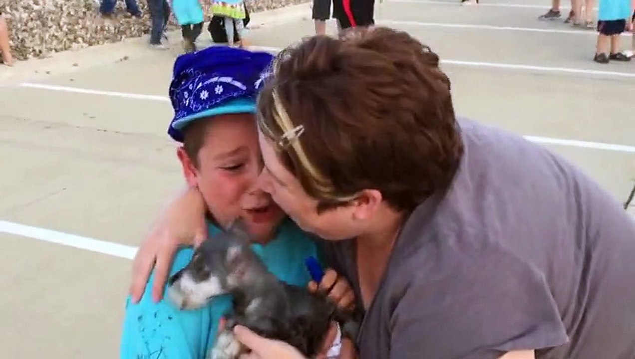 Little boys reaction to his puppy surprise will melt your heart -