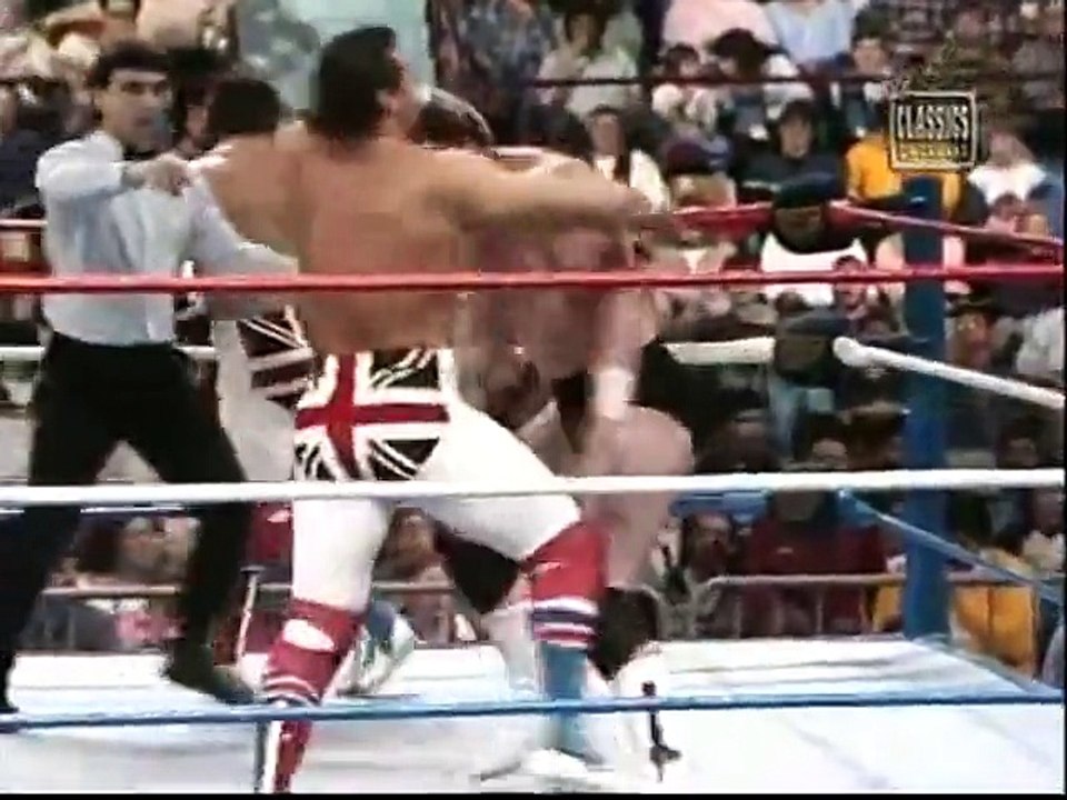 British Bulldogs vs King Harley Race & Hercules Prime Time Feb 19th, 1988
