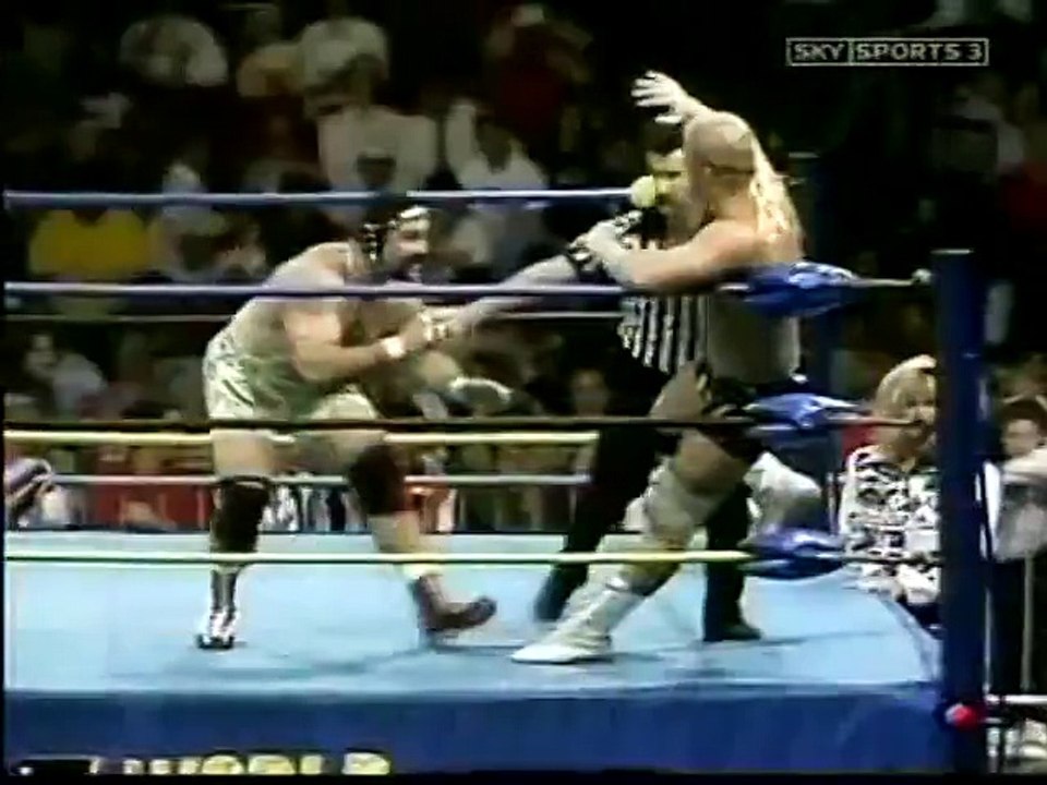 TV Title Steve Austin vs Ric Steiner Worldwide March 28th, 1992