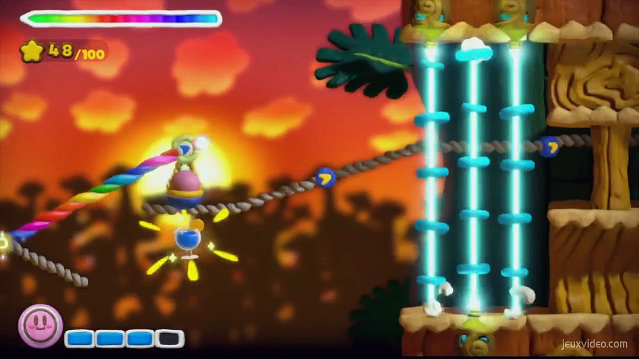 KIRBY SOLUCE(18) - Forêt orange - Voyage en nacelle