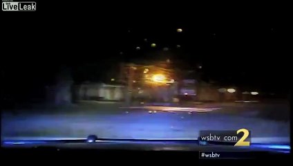 Freight Train Takes Out Trailer in Acworth, GA