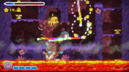 KIRBY SOLUCE(23) - Volcan rouge - Panique volcanique