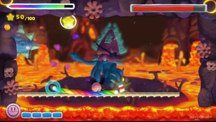 KIRBY SOLUCE(24) - Volcan rouge - La mer enflammée de Krargilo