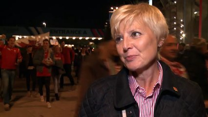 CdM 2015 - Une supportrice anglaise craque pour un Gallois