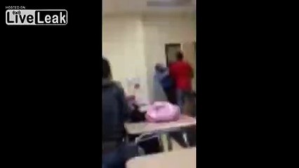 LiveLeak.com - Student drops teacher