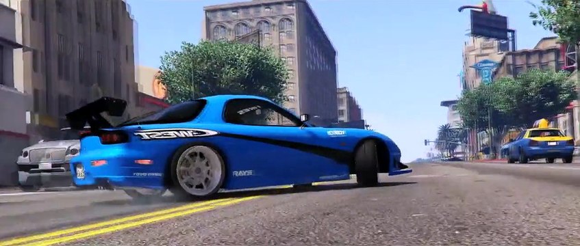 GTA 5 - Mazda RX7 Drift