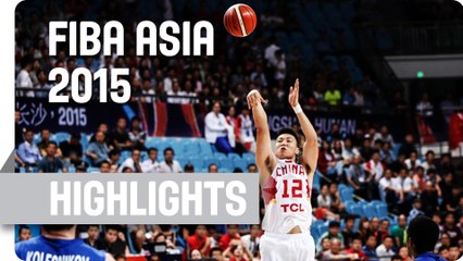 China v Kazakhstan - Group F - Game Highlights - 2015 FIBA Asia Championship