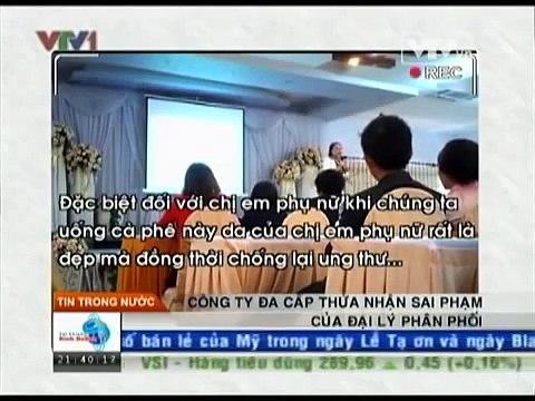 Đa cấp Unicity lừa đảo lên VTV