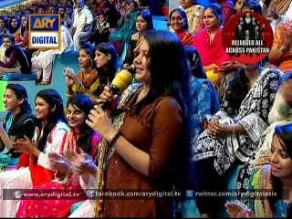 Fahad Mustafa singing a song in 'The Dilpazeer Show' - ARY Digital