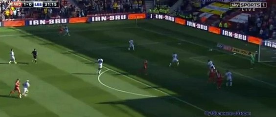 Giuseppe Bellusci 0-2 Own goal - Middlesbrough vs Leeds - 27.09.2015