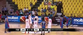 Gilas Pilipinas vs Japan 1st Quarter - Fiba Asia Championship 2nd Round - Sept 27, 2015