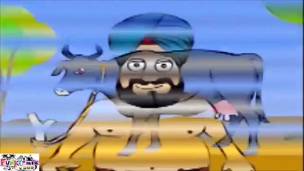 Hindi Jokes ,Funny Santa Banta Joke Milking Cow