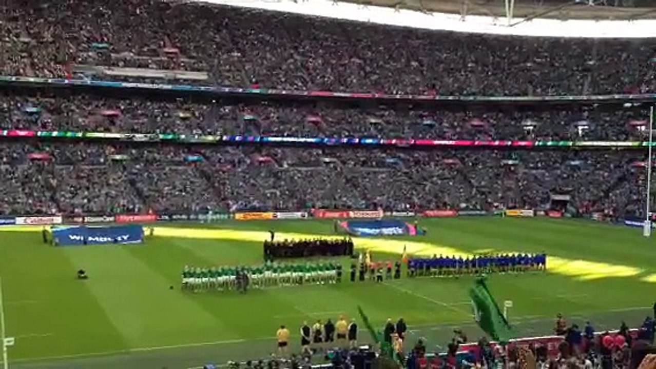 Rugby : l'hymne irlandais à Londres