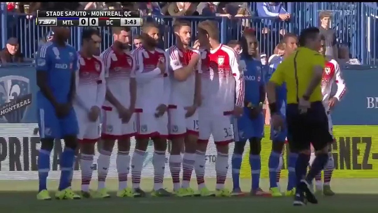 Didier Drogba AMAZING FREE KICK - Montreal Impact vs. DC United