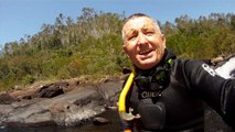 Segredos das águas do Rio Paraibuna, a nascente do Rio, mapeando o fundo do Rio, SP, Serra do Mar, Brasil, 2015