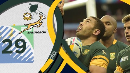 CdM 2015 - La victoire de l’Afrique du Sud face aux Samoa en chiffres