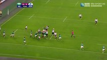 ROMANIA scores a try against IRELAND!!! totally deserved!!