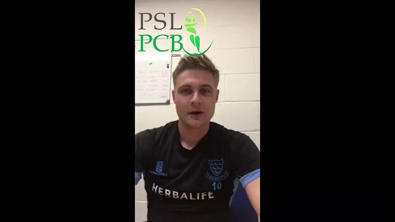 Luke Wright (England) confirmed for PSL -His special Message for PSL