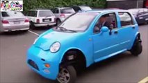 UNUSUAL NEW MAKE Car Makes a Spin when Parking, Rotates 180 Degrees