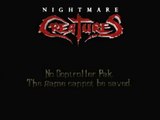 The Game Of Nightmares - Nightmare Creature - Part 1
