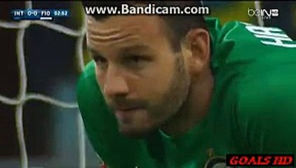 Josip llicic Fantastic Goal - Inter 0-1 Fiorentina - Serie A - 27.09.2015 HD