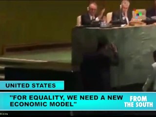 USA: “We Need a New Economic Model,” says Venezuela’s Maduro