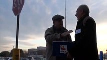By Popular Demand, Mafia Guy from Walmart Video Uncut (Peter Shiff trolls union organizer who wants higher wages but not higher prices)