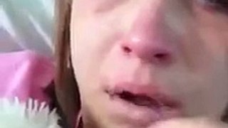 Girl Rips Off Bottom Lip in Drugged Stupor