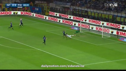 0-3 Nikola Kalinić Second Goal HD | Inter v. Fiorentina 27.09.2015 HD