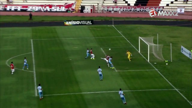 Canela abre o placar para o Botafogo-SP, contra o Crac