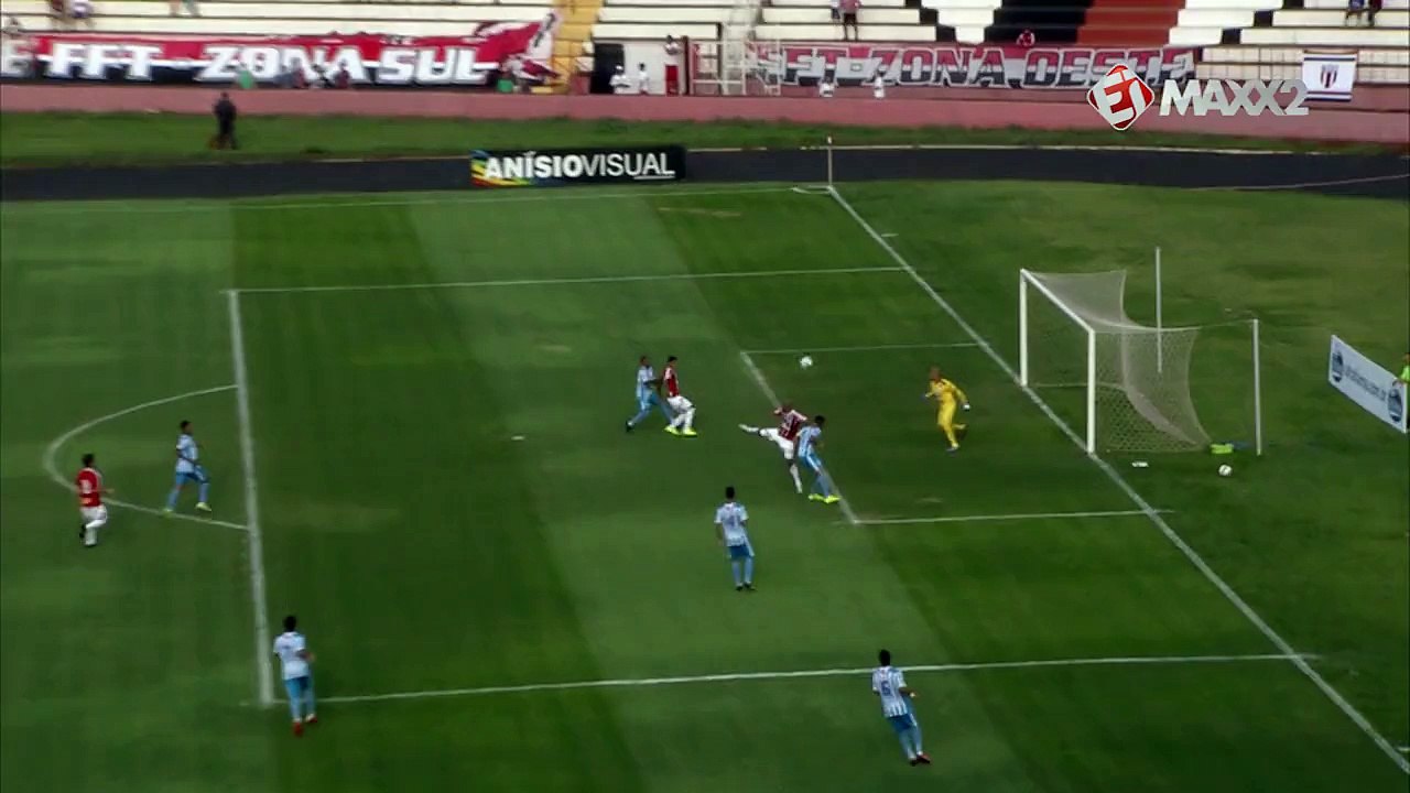 Canela abre o placar para o Botafogo-SP, contra o Crac