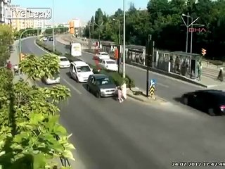Traffic Accident Compilation From City Security Cameras