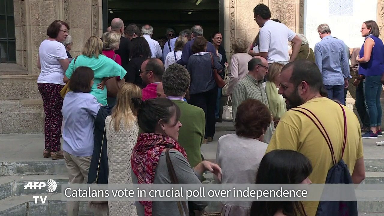 Catalans vote in crucial poll over independence
