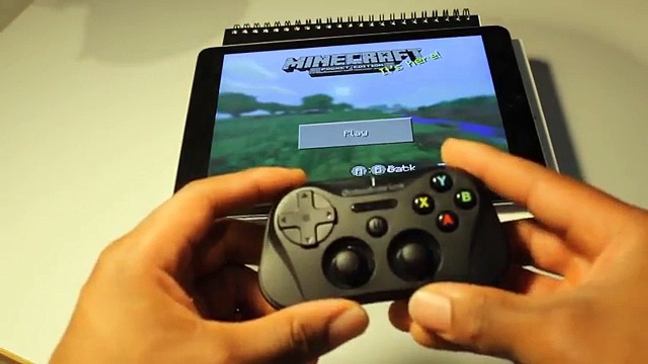 Minecraft PE 0.12.1 Update! - How to Play With Controller! - iPhone/iPad (iOS,Android)